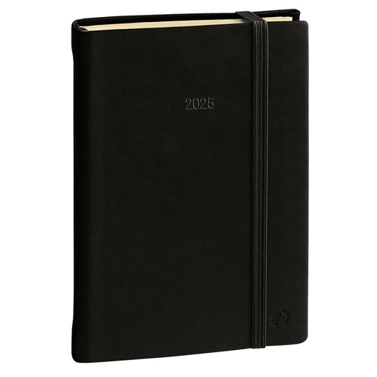 QUOVADIS - 286519Q - Agenda settimanale Ministro Prestige 2025 - 16 x 24 cm - silk nero - Quo Vadis - 92981 -  Conf. da 1 Pz.