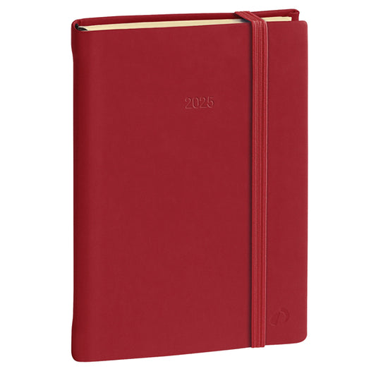 QUOVADIS - 286518Q - Agenda settimanale Ministro Prestige 2025 - 16 x 24 cm - silk bordeaux - Quo Vadis - 92982 -  Conf. da 1 Pz.