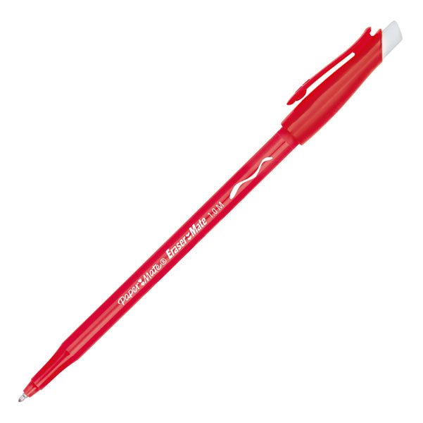 PAPERMATE - 2109258 - Penna sfera Replay 40  anniversario - inchiostro cancellabile - punta 1 mm - rosso - Papermate