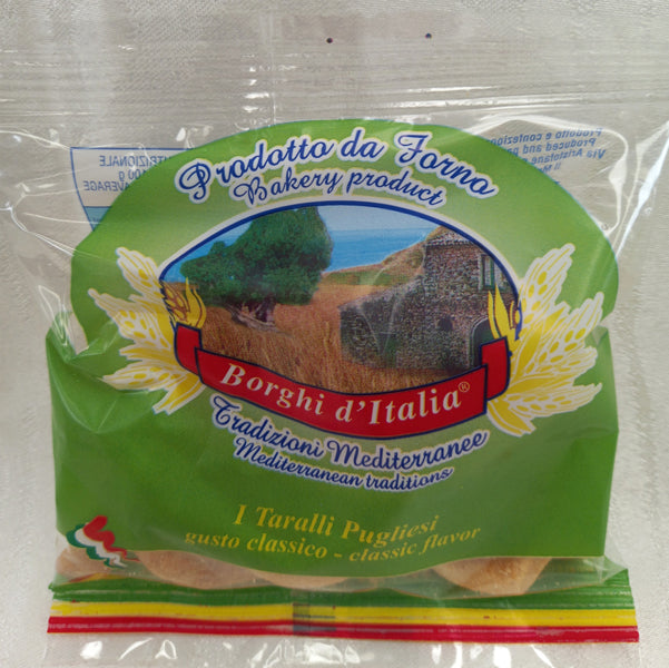 Borghi d'Italia - BITOM - Taralli - monoporzione da 40 gr - Borghi d'Italia