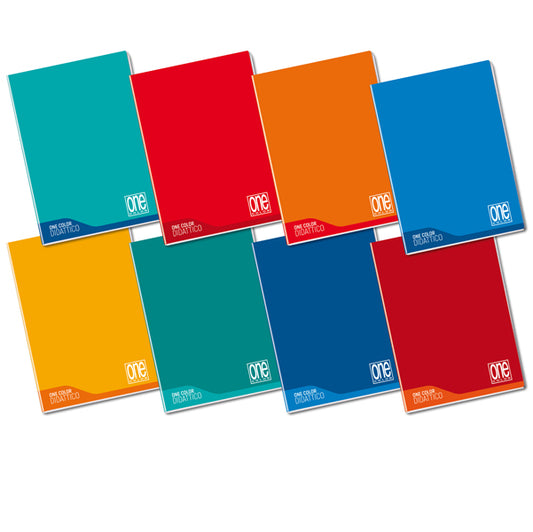 BLASETTI - 7044 - Maxiquaderno Didattico One Color - A4 - 10 mm+ - 100 gr - 18 + 1 fogli - Blasetti