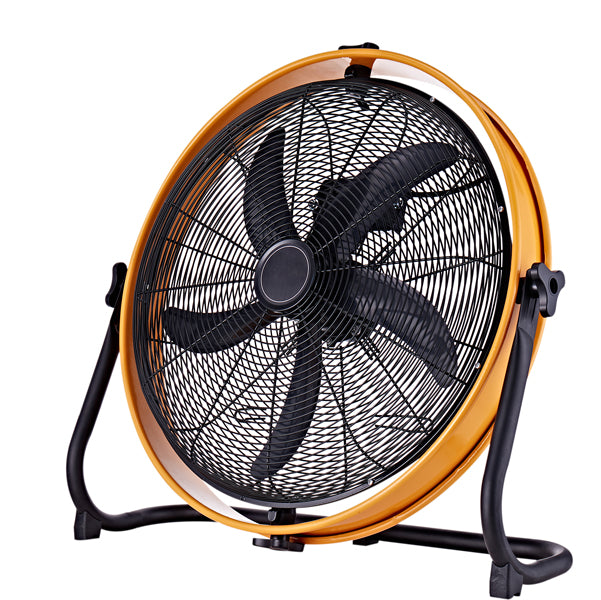 CFG - EV097 - Ventilatore da terra YellowCircle60 - diametro 60 cm - metallo - giallo-nero - CFG - 93330 -  Conf. da 1 Pz.