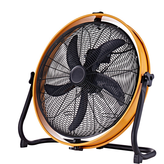 CFG - EV097 - Ventilatore da terra YellowCircle60 - diametro 60 cm - metallo - giallo-nero - CFG - 93330 -  Conf. da 1 Pz.