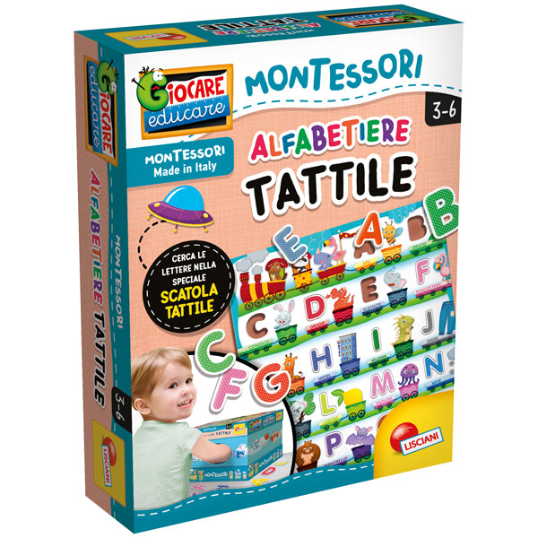 LISCIANI - 72446 - Alfabetiere tattile Montessori Plus - Lisciani