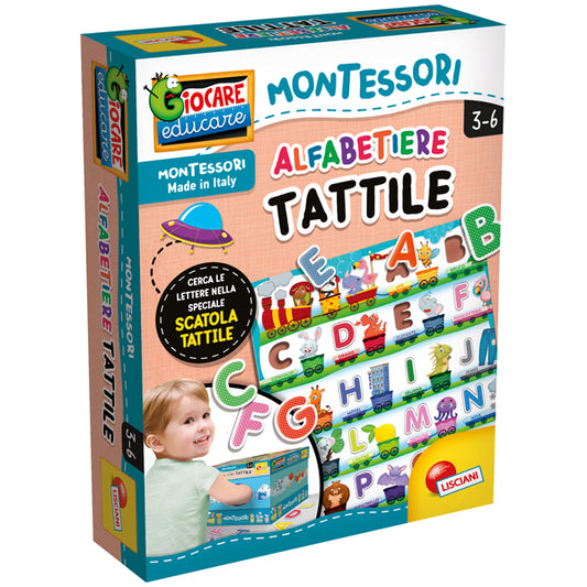 LISCIANI - 72446 - Alfabetiere tattile Montessori Plus - Lisciani