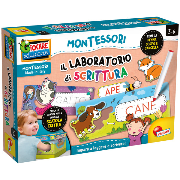 LISCIANI - 95186 - Laboratorio di scrittura Montessori Maxi - Lisciani