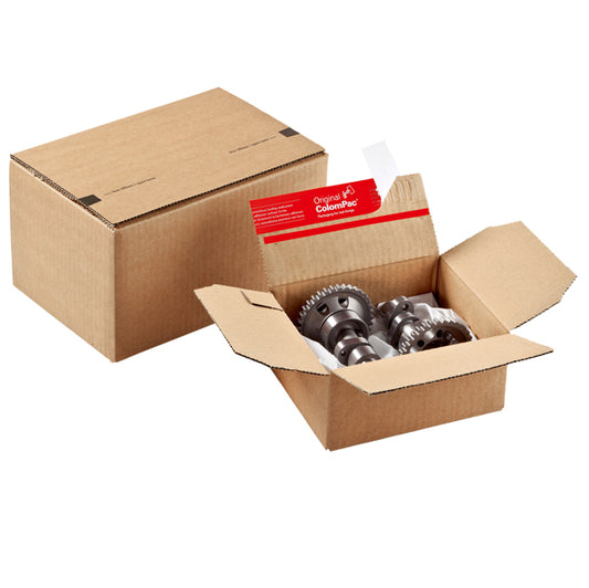 COLOMPAC - CP151.118-20 - Scatola Pop Up CP 151 - assemblaggio rapido - 23 x 16 x 12,5 cm - cartone ondulato - avana - ColomPac