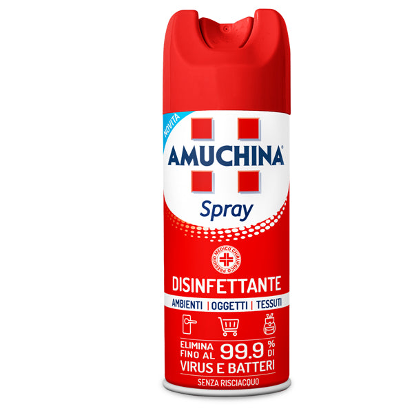 Amuchina Professional - 419800 - Spray amuchina - disinfettante per ambienti oggetti e tessuti - 400 ml - Amuchina Professional