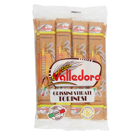 Valledoro - VAGRT - Grissini Torinesi - 240gr - multipack 17  monoporzioni - Valledoro