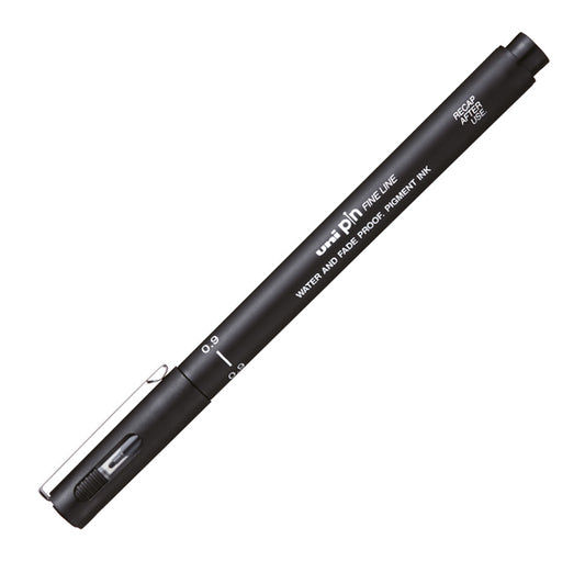 UNI MITSUBISHI - M PIN109 N - Pin fineliner - punta 0.9 mm - nero - Uni Mitsubishi