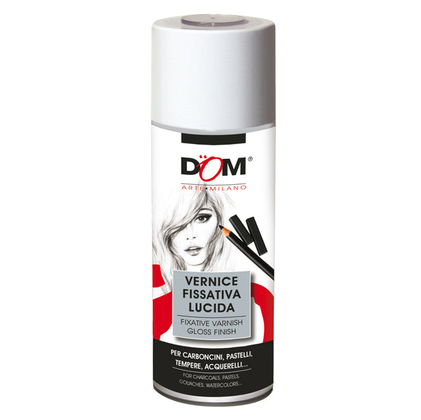 DOM - 625 - Vernice fissativa - lucida - 400 ml - DOM