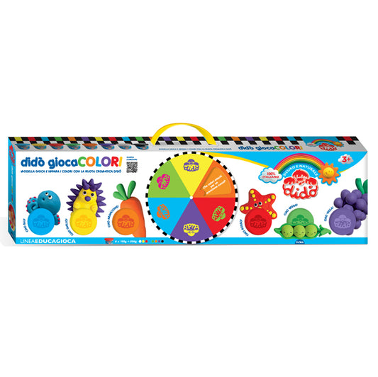 DIDO - 353400 - Maxi valigetta Giocacolori - 100gr - DidO' - conf. 8 pezzi