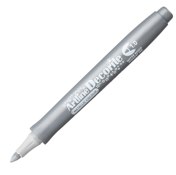 ARTLINE - A EDFM-1-ARG - Marcatore Decorite - punta tonda - 1.0 mm - argento - Artline