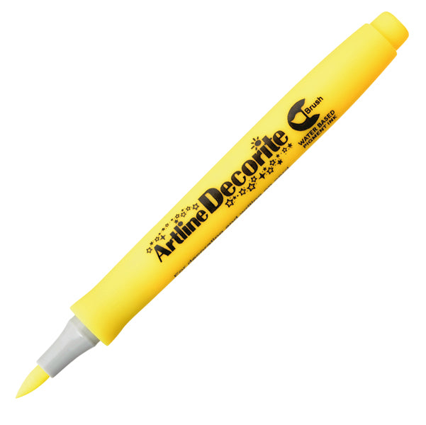 ARTLINE - A EDF-F-G - Marcatore Decorite - punta pennello - giallo - Artline