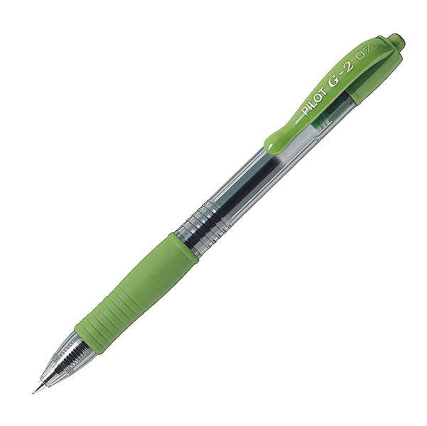 PILOT - 001394 - Roller gel a scatto G-2 - punta 0,7mm - verde chiaro - Pilot