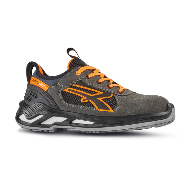 U-Power - RS20016-46 - Calzatura di sicurezza Ryder S1P SRC ESD Red 360 - bassa - numero 46 - U-Power