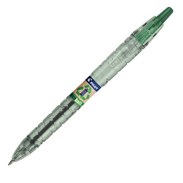 PILOT - 040179 - Penna a sfera scatto B2P Ecoball - punta 1.0 mm - verde - Pilot
