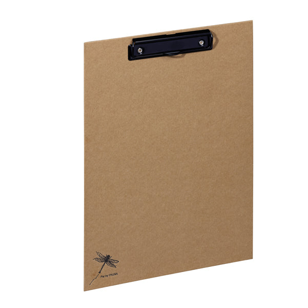 PAGNA - P-44009-11 - Portablocco Pure - A4 - in cartone - carta kraft - con molla fermafogli - Pagna