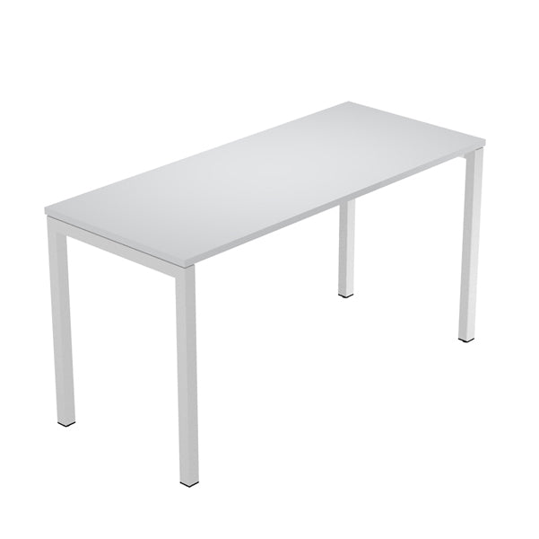 ARTEXPORT - 652-9 - Scrivania Easy Plus - per smartworking - 140 x 60 x 72,5 cm - grigio - Artexport