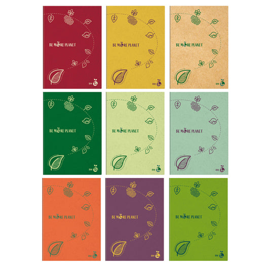 BM - 0122650 - Maxiquaderno Be More Planet - A4 - 1 rigo - c-margine - 38 fogli - 80 gr - BM