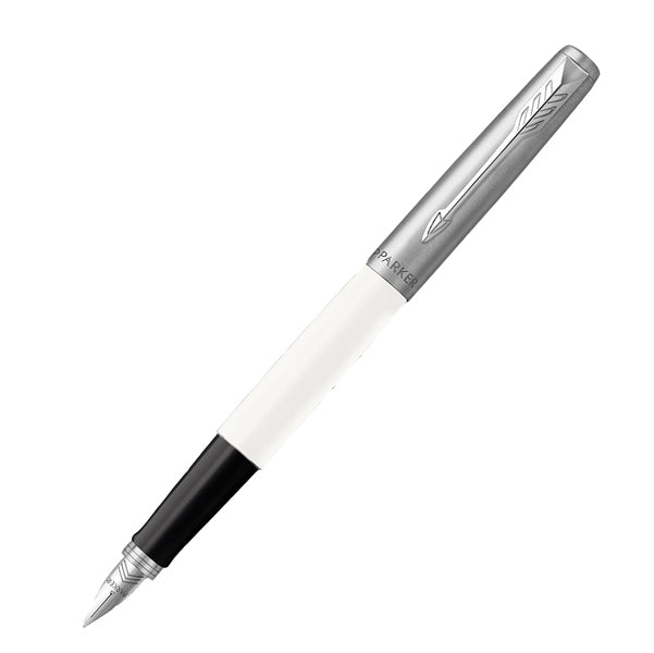 PARKER - 2096871 - Penna stilografica Jotter Original - punta M - fusto bianco - Parker