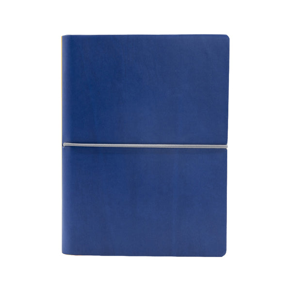 IN TEMPO - 8189CKC32 - Taccuino Evo Ciak - 15 x 21 cm - fogli bianchi - copertina blu - In Tempo