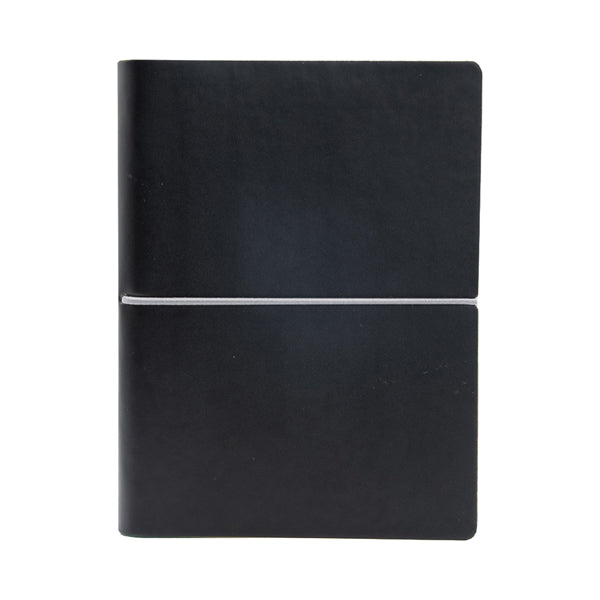 IN TEMPO - 8189CKC34 - Taccuino Evo Ciak - 15 x 21 cm - fogli bianchi - copertina nero - In Tempo