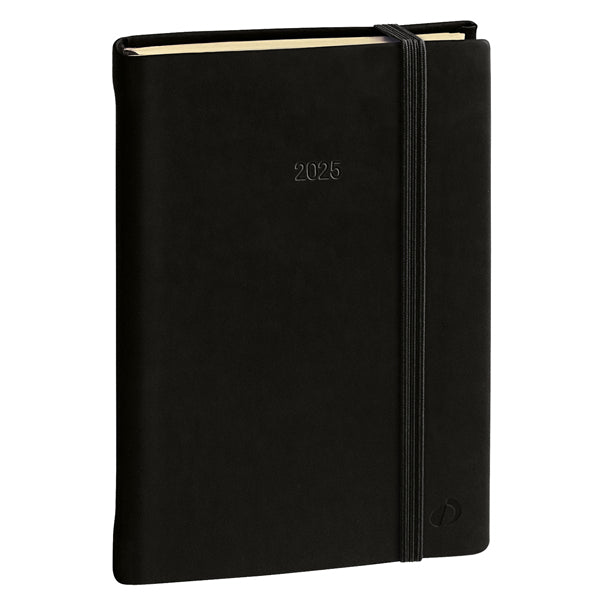 QUOVADIS - 617014Q - Agenda giornaliera Daily Pocket Prestige Silk 2025 - 8,5 x 13 cm - nero - Quo Vadis - 94607 -  Conf. da 1 Pz.