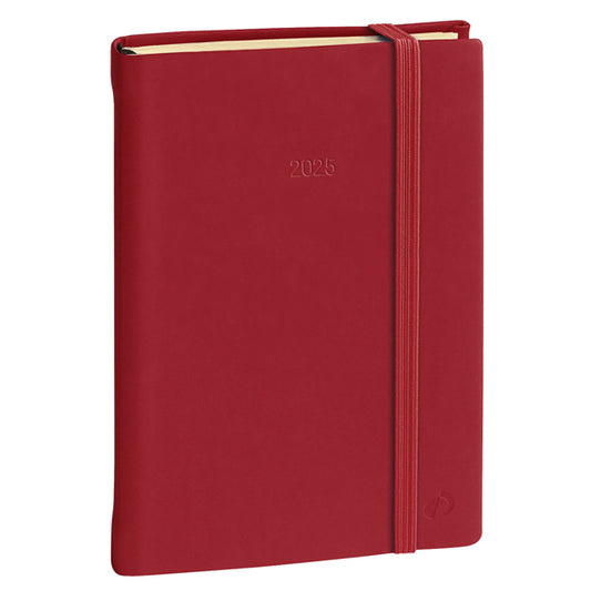 QUOVADIS - 617017Q - Agenda giornaliera Daily Pocket Prestige Silk 2025 - 8,5 x 13 cm - bordeaux - Quo Vadis - 94608 -  Conf. da 1 Pz.
