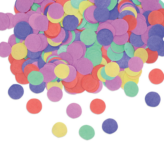 BIG PARTY - 50227 - Coriandoli - D 2 cm - in carta - colori assortiti - Big Party