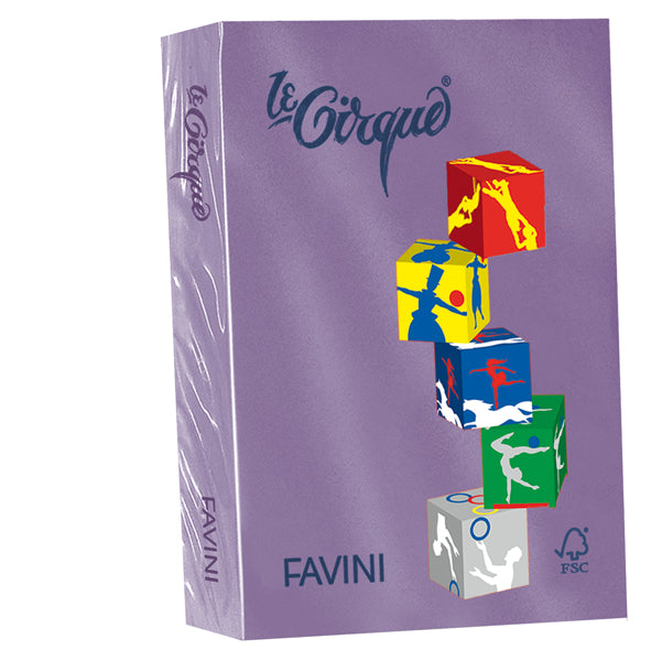 FAVINI - A71V504 - Carta Le Cirque - A4 - 80 gr - iris 220 - Favini - conf. 500 fogli