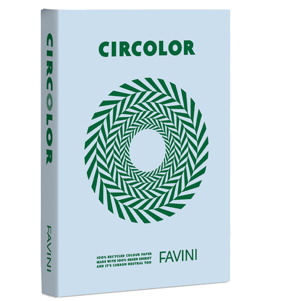 FAVINI - A71T524 - Carta Circolor - A4 - 80 gr - celeste - Favini - conf. 500 fogli