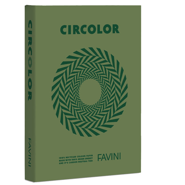 FAVINI - A71D524 - Carta Circolor - A4 - 80 gr - verde - Favini - conf. 500 fogli