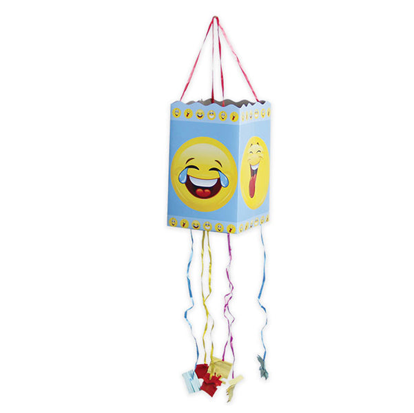 BIG PARTY - 73791 - Pignatta Emoticons - 20 x 33 x 20 cm - cartone colorato - Big Party