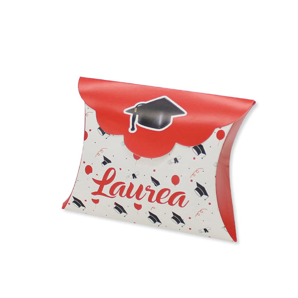 BIG PARTY - 81680 - Scatolina portaconfetti - Laurea - carta - 10 x 8 x 3 cm - Big Party - conf.25 pezzi