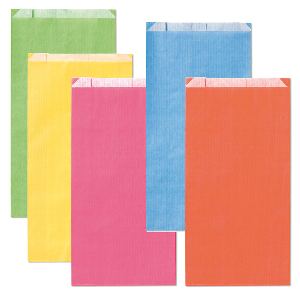 REX SADOCH - MLC04LIT - Sacchetto a soffietto - 12 x 22+4 cm - colori scuri assortiti - Rex Sadoch - conf. 100 pezzi