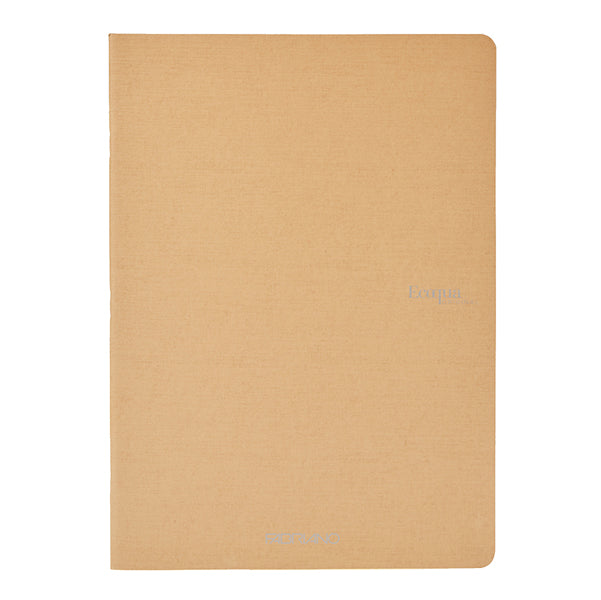 FABRIANO - 19210302 - Maxiquaderno EcoQua original PM - A4 - 90 gr - 1 rigo - 40 fogli - bruno - Fabriano