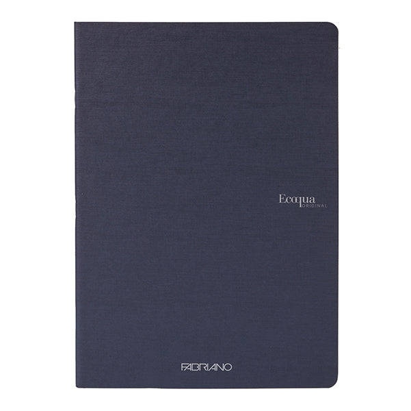 FABRIANO - 19210304 - Maxiquaderno EcoQua original PM - A4 - 90 gr - 1 rigo - 40 fogli - blu scuro - Fabriano