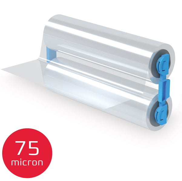 GBC - 4410026 - Ricarica cartuccia - film - 75 micron - lucido - per plastificatrice Foton 30 - GBC