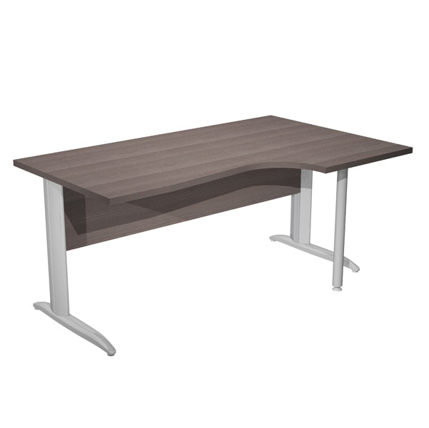 ARTEXPORT - 008K211-F-AR - Scrivania Compact Destro - 160 x 60-80-100 cm - piano frassino toscano - Artexport