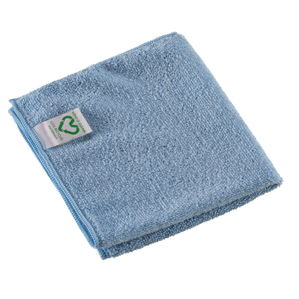 VILEDA - 168755 - Panno r-MicroTuff Swift - microfibra - tessuto riciclato - 35 x 38 cm - blu - Vileda - conf. 5 pezzi