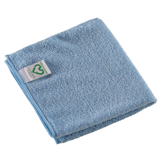 VILEDA - 168755 - Panno r-MicroTuff Swift - microfibra - tessuto riciclato - 35 x 38 cm - blu - Vileda - conf. 5 pezzi