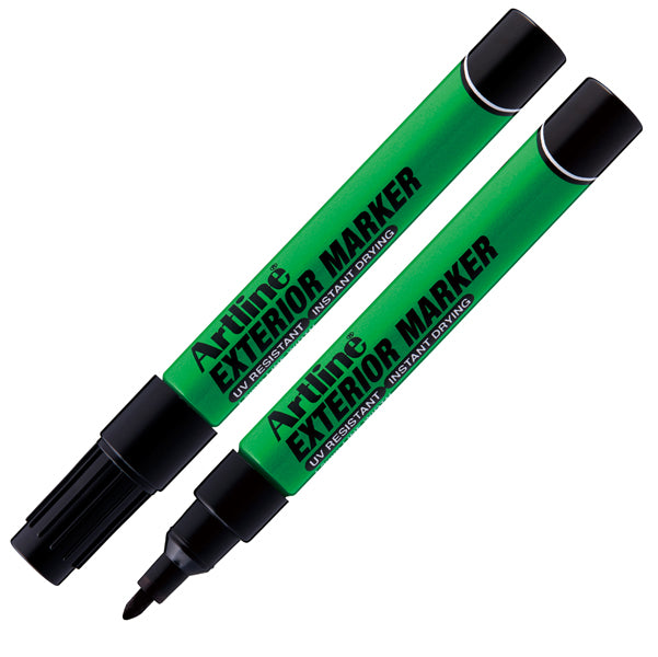 ARTLINE - AEXM-N - Marcatore permanente - per esterni - punta tonda 1,5 mm - nero - Artline