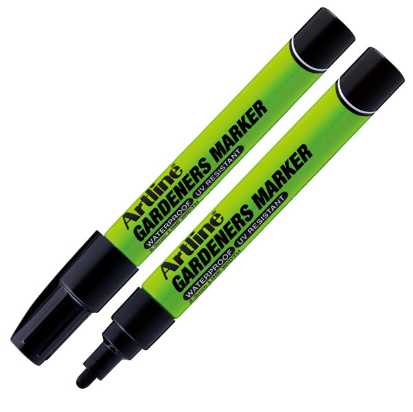 ARTLINE - AGDM-N - Marcatore permanente - per giardini - punta tonda 2,3 mm - nero - Artline