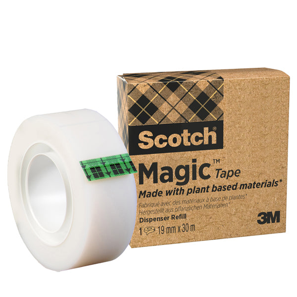 SCOTCH - 7100044086 - Nastro adesivo Magic 900 - green - 1,9 cm x 30 m - Scotch