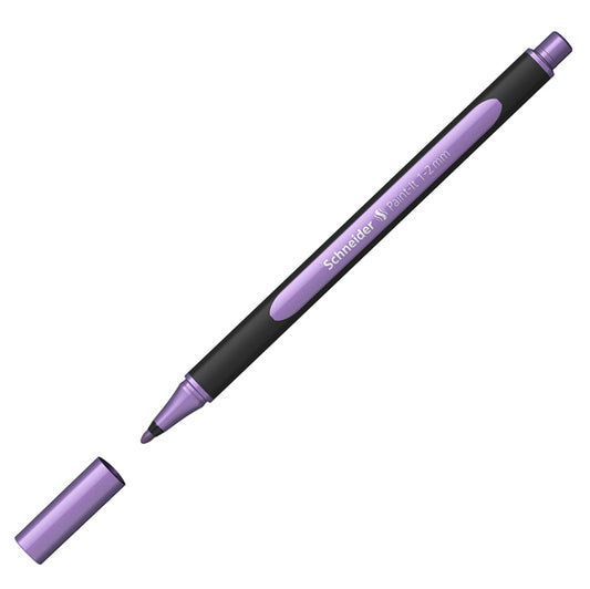 SCHNEIDER - P700208 - Pennarello Metallic Liner 020 - punta 1,2 mm - viola - Schneider