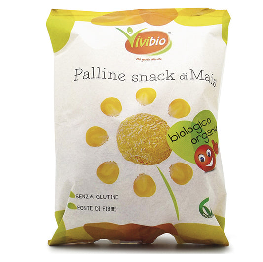 ViviBio - 0310571 - Palline snack - di mais - 40 gr - Vivibio