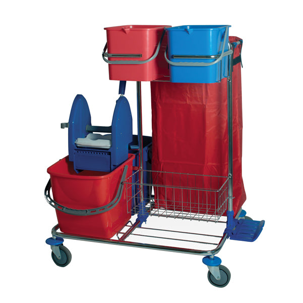 TAXON - 51000 - Carrello Star 2 - in ferro cromato - 82 x 71 x h105 cm - Taxon