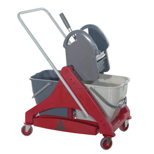 TAXON - 4301230.r - Carrello duo Qo-kart ClassicoTre 30 - per pulizie - plastica - :42 x 78 x 93 cm - Taxon