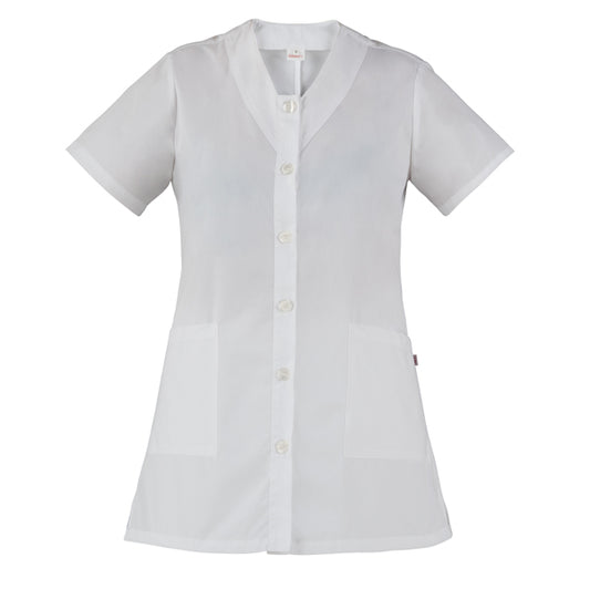 Giblor's - Q9K00222-C01-L - Casacca Camelia - da donna - taglia L - bianco - Giblor's